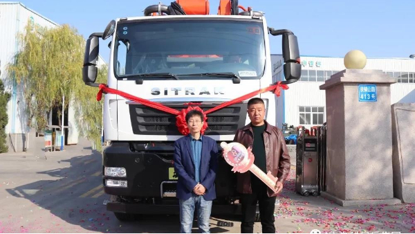 再下一“城”！科尼樂67米泵車刷新膠州市場(chǎng)新標(biāo)桿！